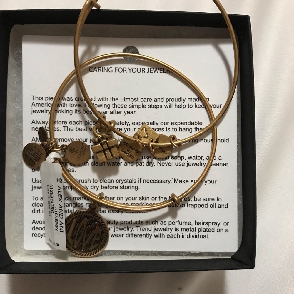 Two new Alex and Ani bracelets